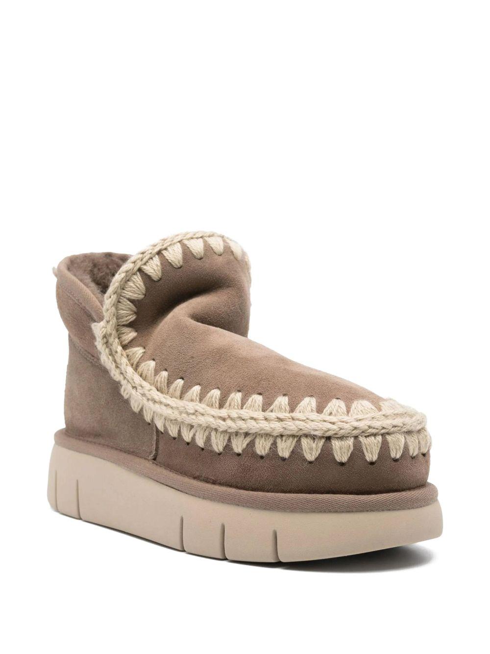 Stivali in camoscio grigio MUFW531009A ELGRY MOU