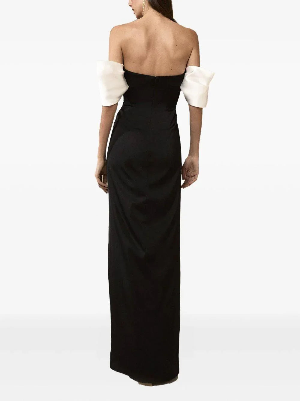 Abito nhoa bianco-nero - Preludio Moda