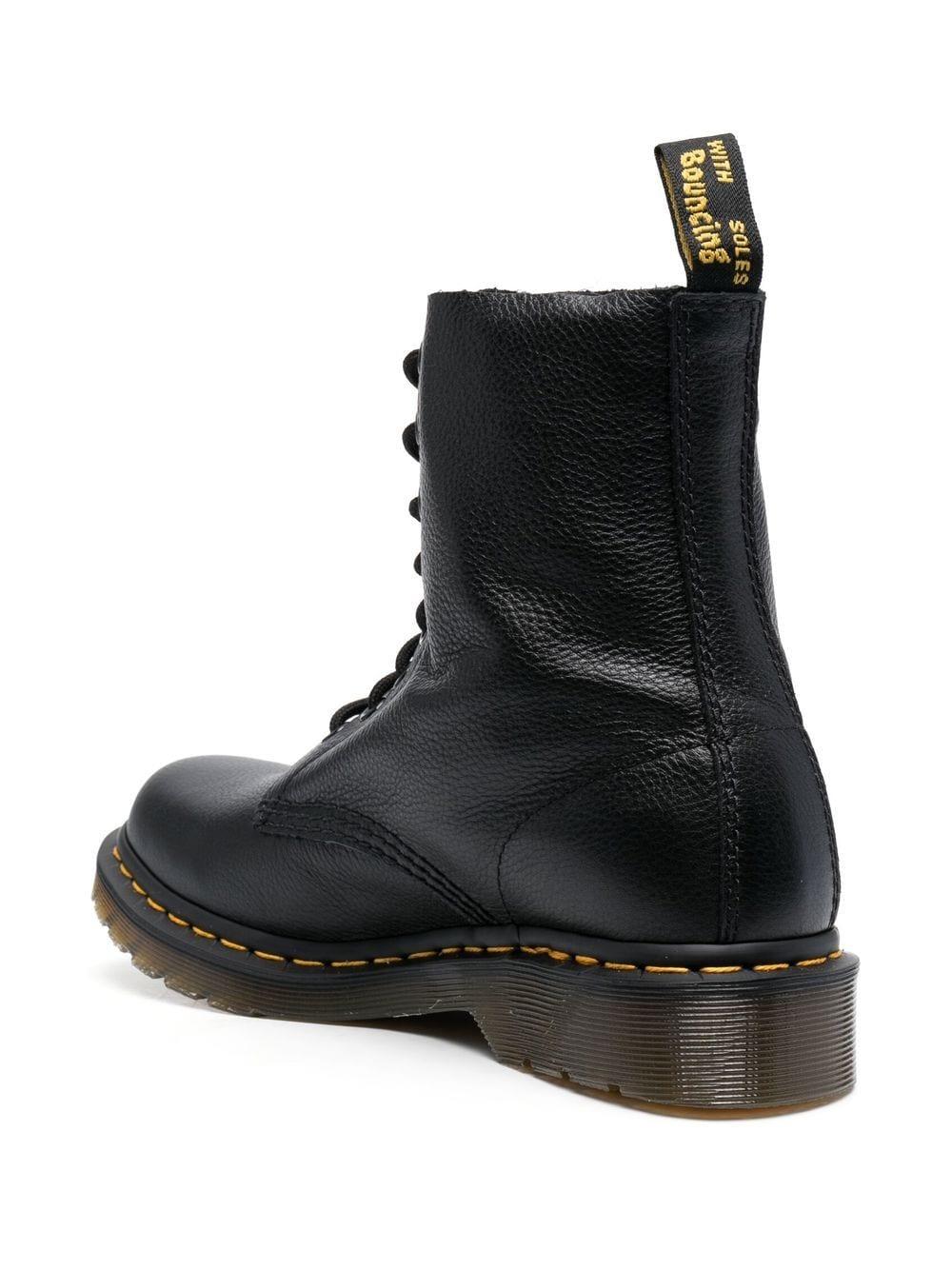Stivali Pascal in pelle Virginia neri 13512 006 DR.MARTENS