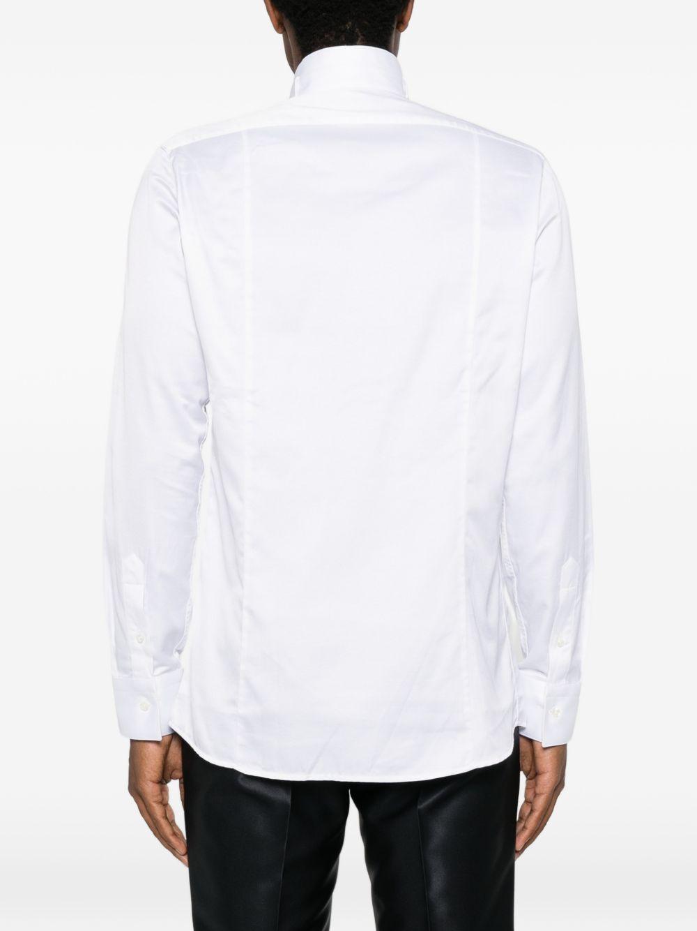 10 Camicia C/ricamo C/diplomatico B.ca B4PIG85U0 CP151 10 CARLO PIGNATELLI