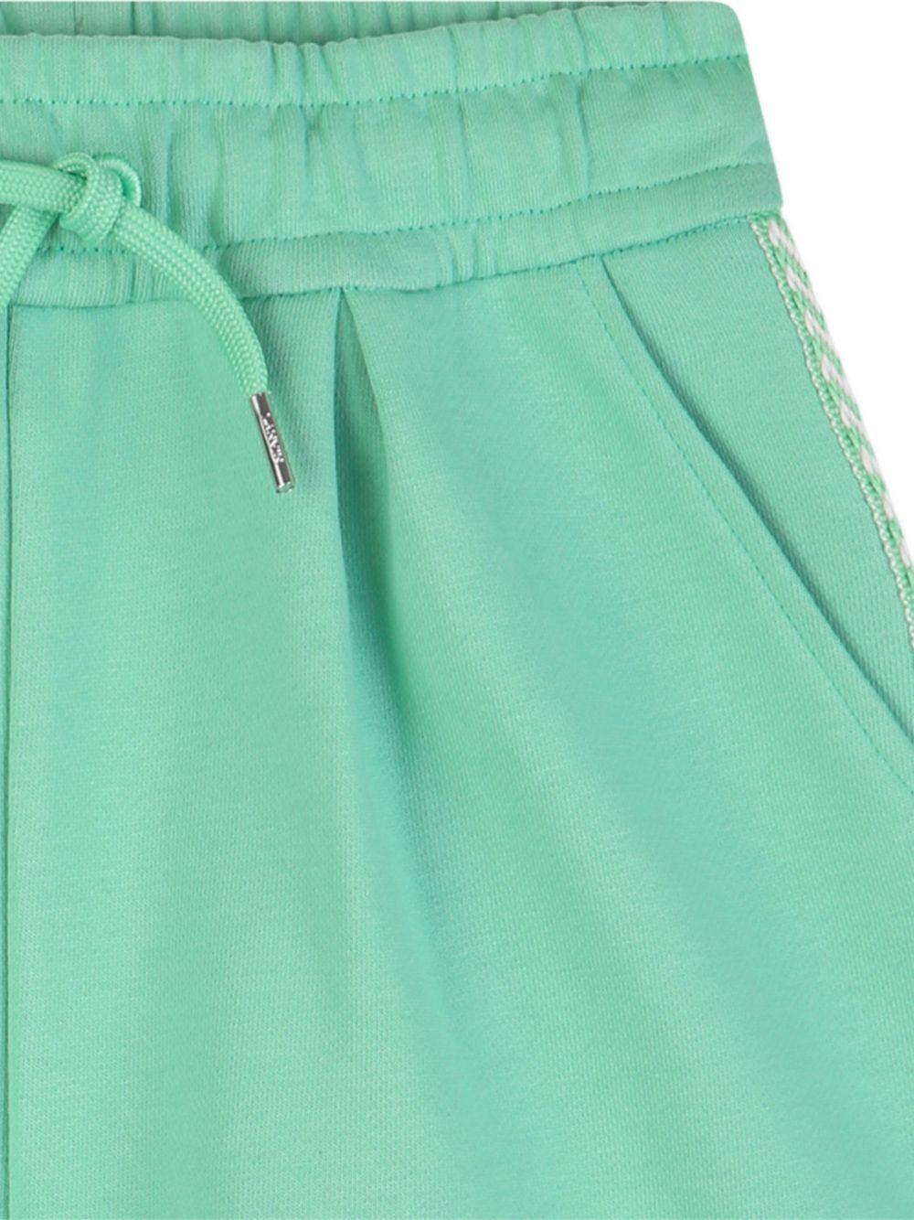 Shorts in felpa con coulisse N30334 68N LANVIN KIDS