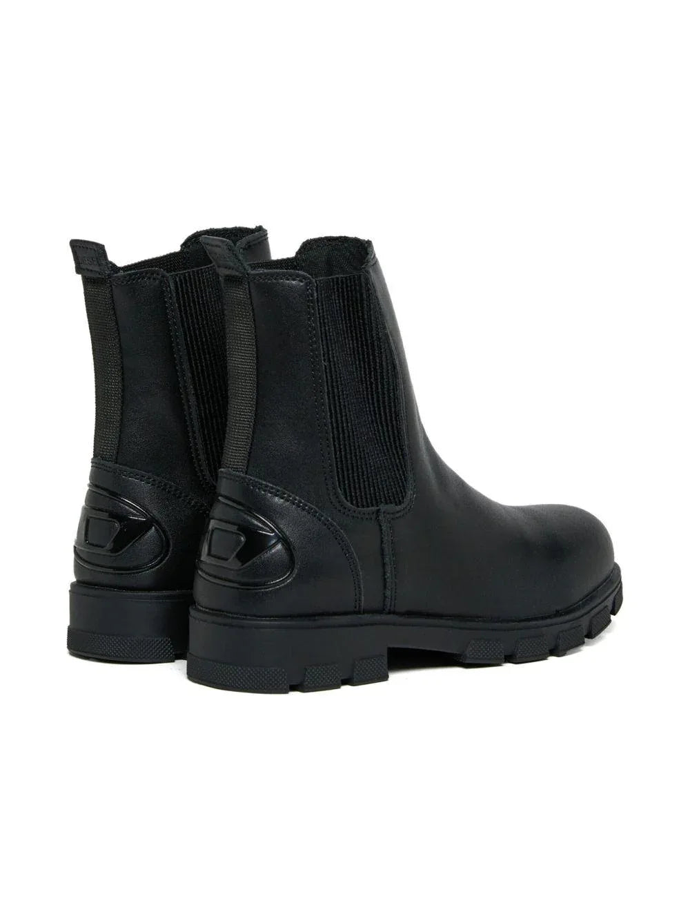 Stivali Chelsea in Pelle con Suola Chunky - Preludio Moda