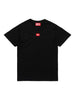 T-shirt Nera con Logo