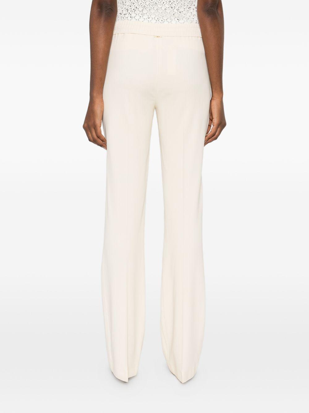 Pantaloni a zampa panna 261TP2225 07222 TWINSET
