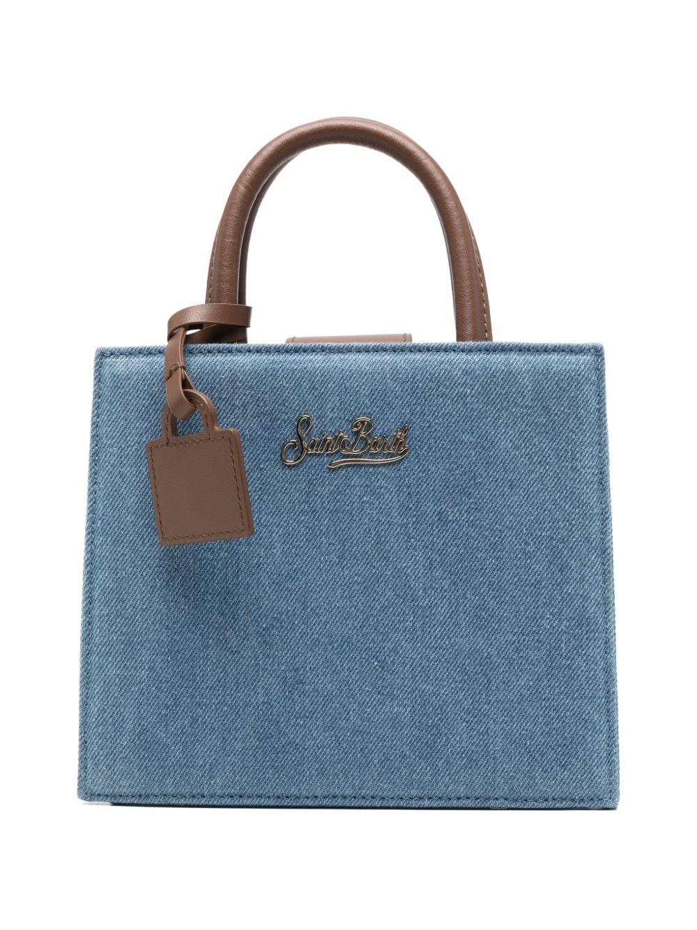 Borsa a mano in denim con tracolla SHBM0002 00009L MC2 SAINT BARTH