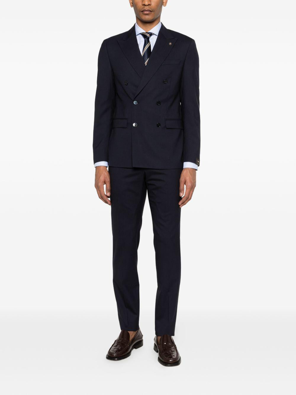 Completo doppiopetto in lana 4030A3388260000 89 MANUEL RITZ