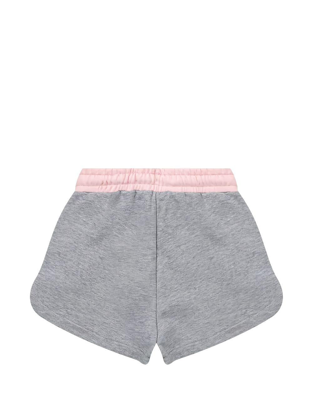Shorts sportivi con banda a contrasto S6MSJGSH021 27102 MSGM KIDS