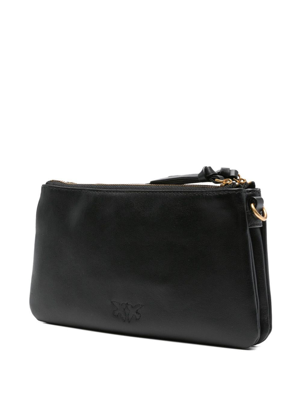 Borsa a spalla con catena dorata 105359A0QO Z99Q PINKO