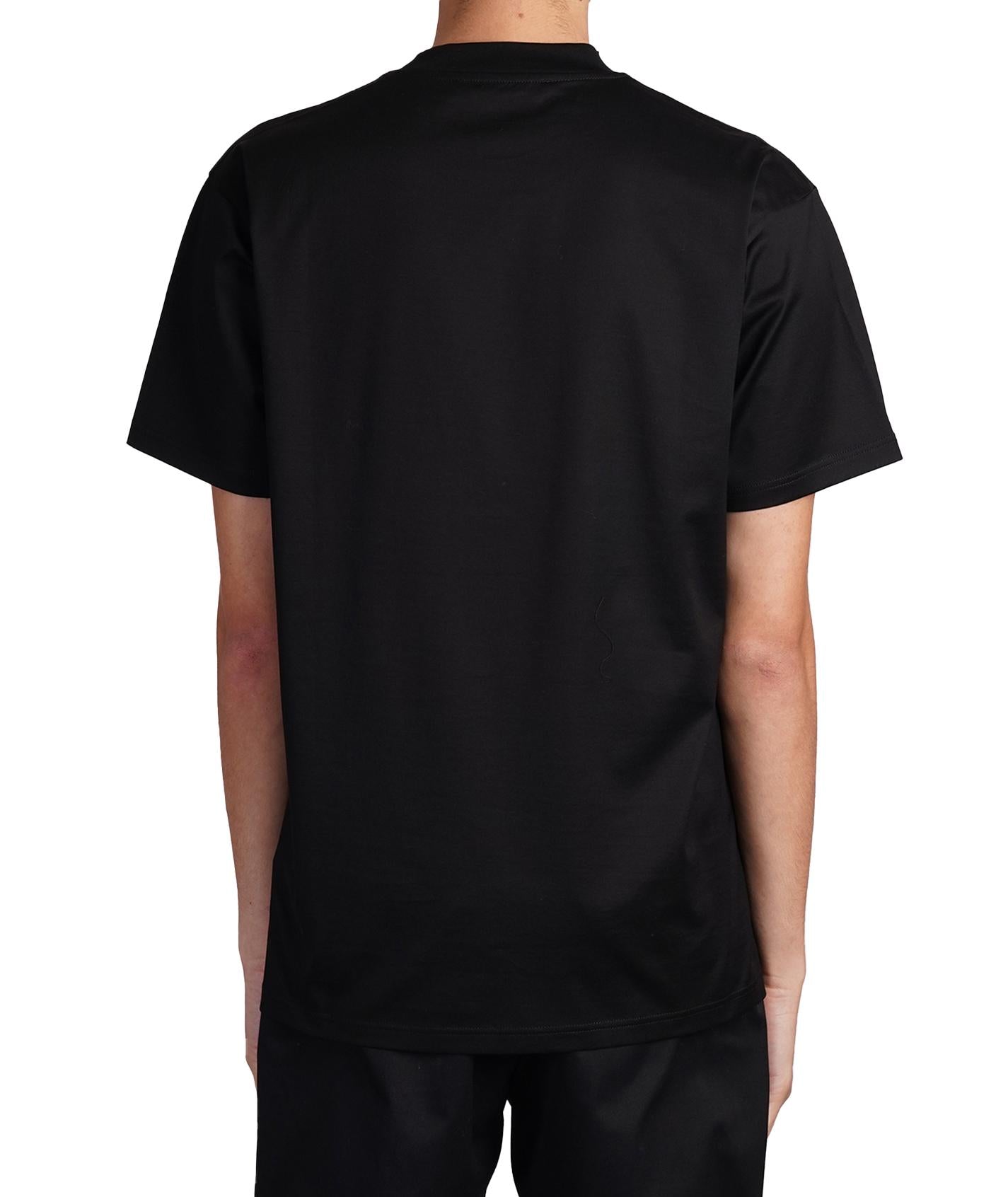 T-shirt b150 nera L1TFW24256526 D001 LOW BRAND