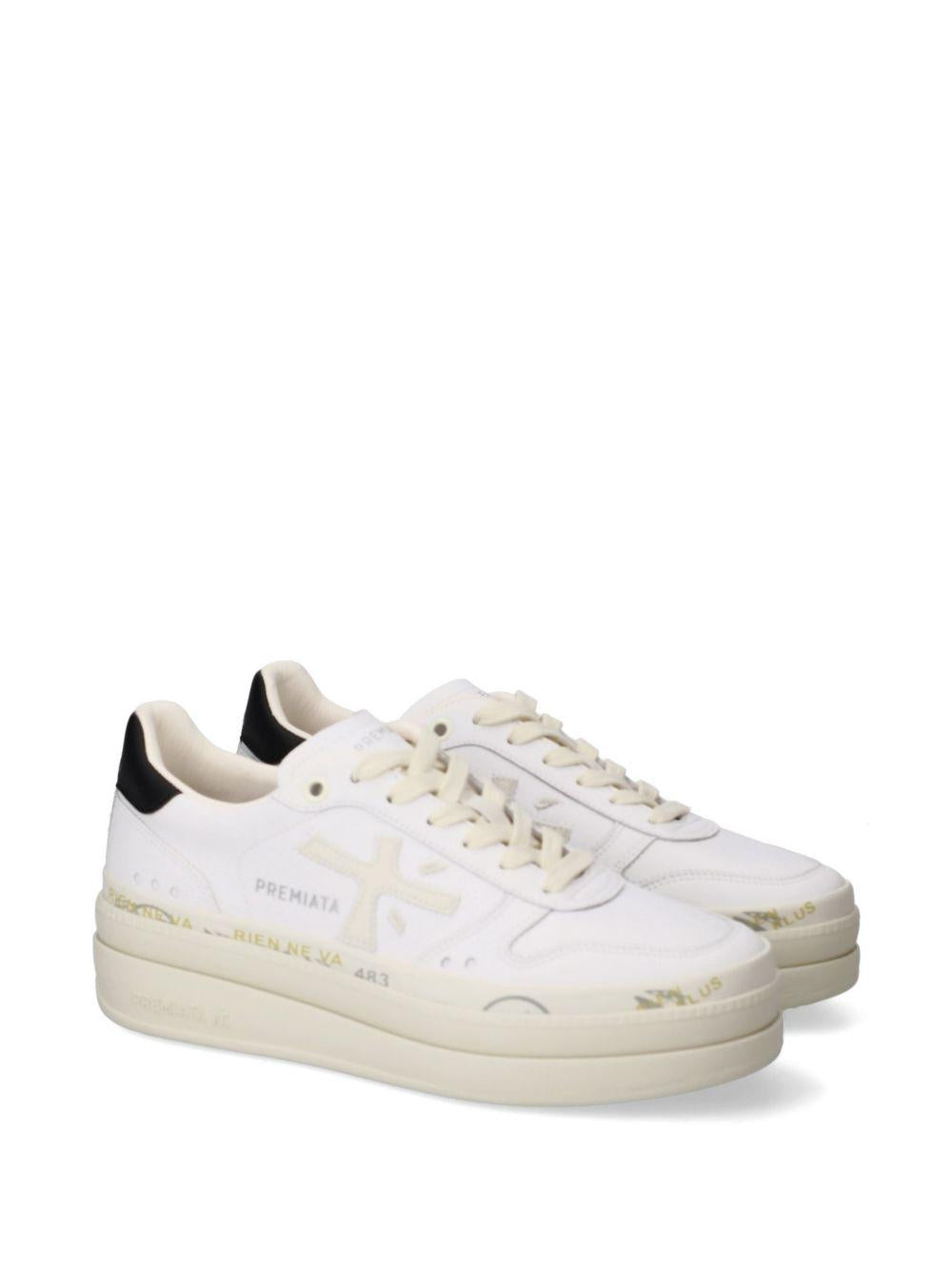 Sneakers in pelle con suola platform MICOL 8197 PREMIATA