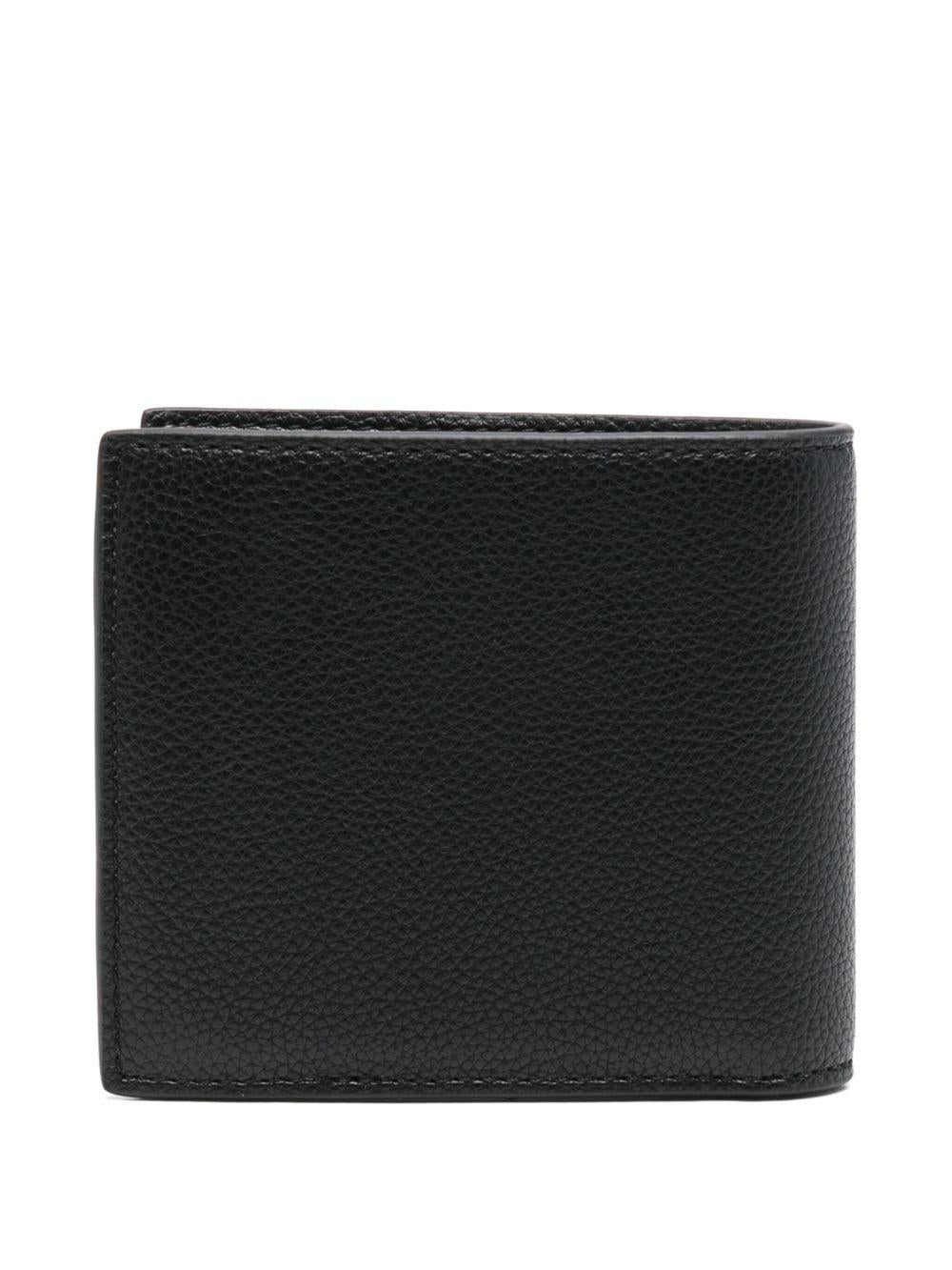 Portafoglio Nero Bi-Fold con Tasca Monete 50536511 001 BOSS