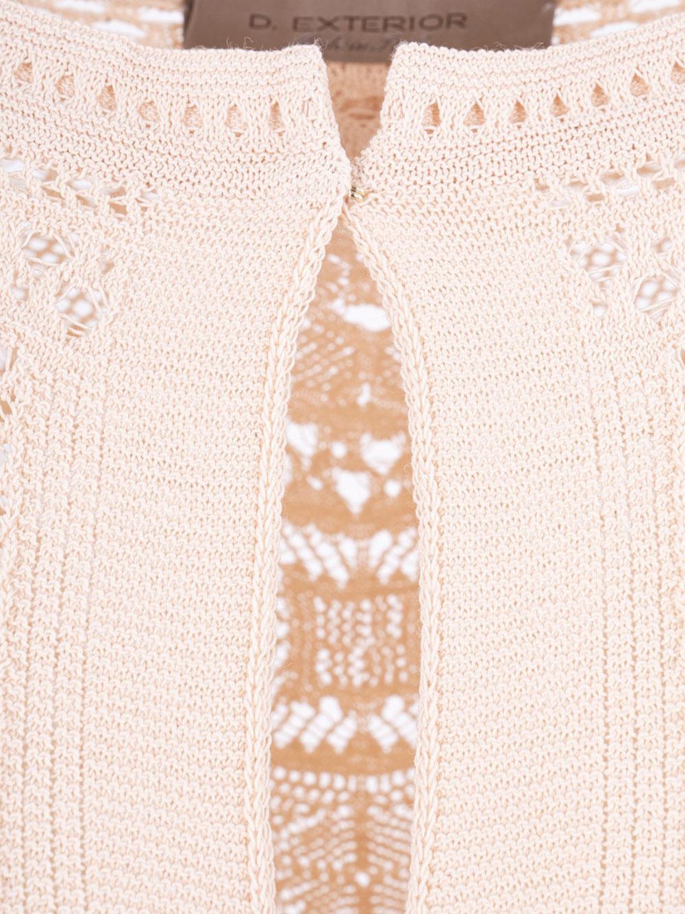 Maglia ricamata patchwork all-over marmo - Preludio Moda