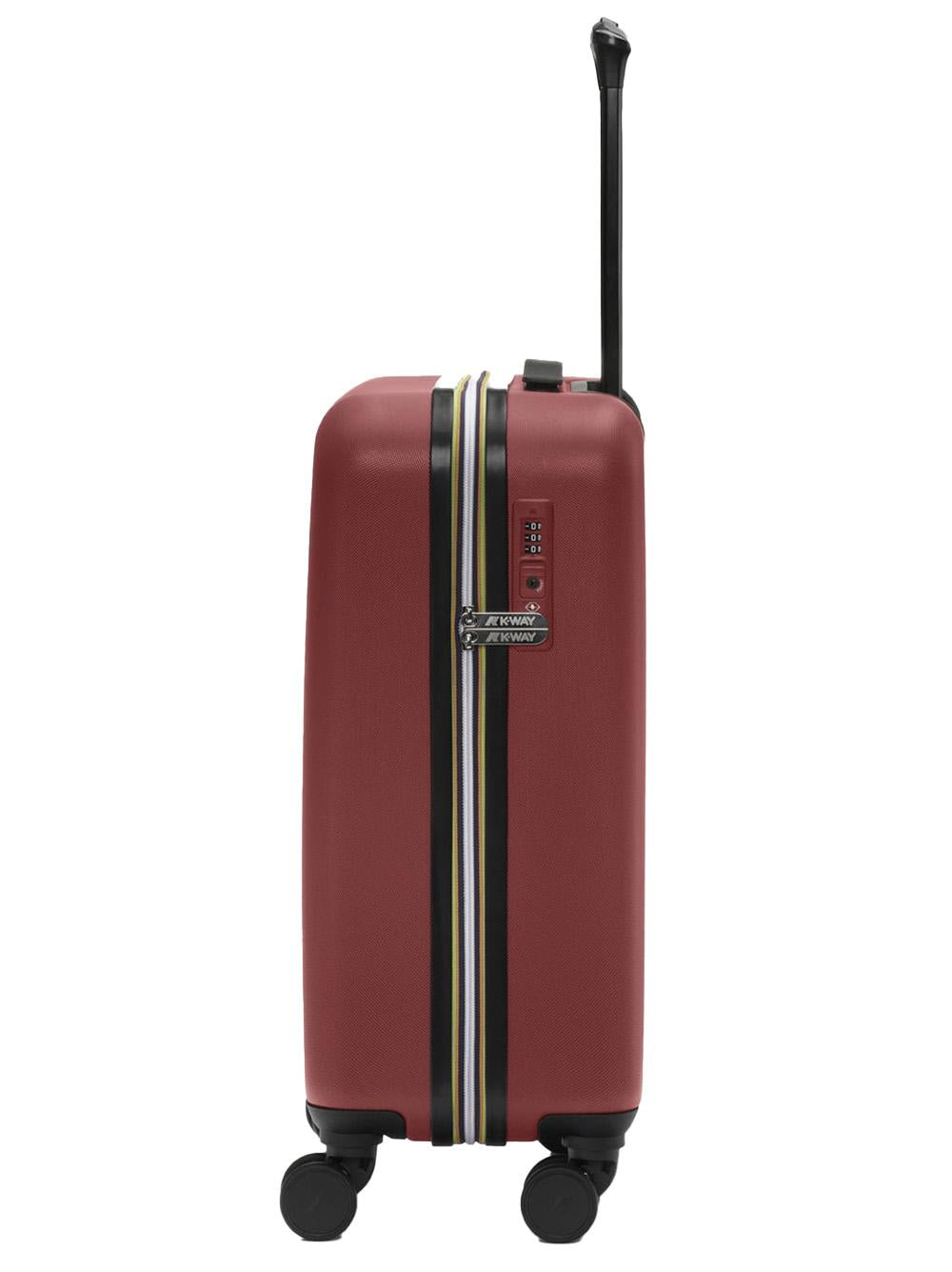 Trolley small rosso marrone