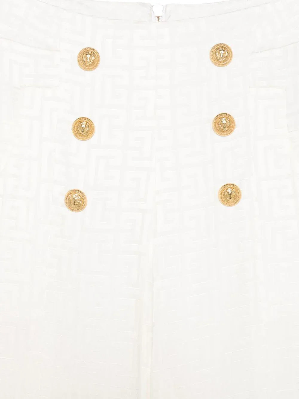 Pantalone avorio logo monogram all-over - Preludio Moda