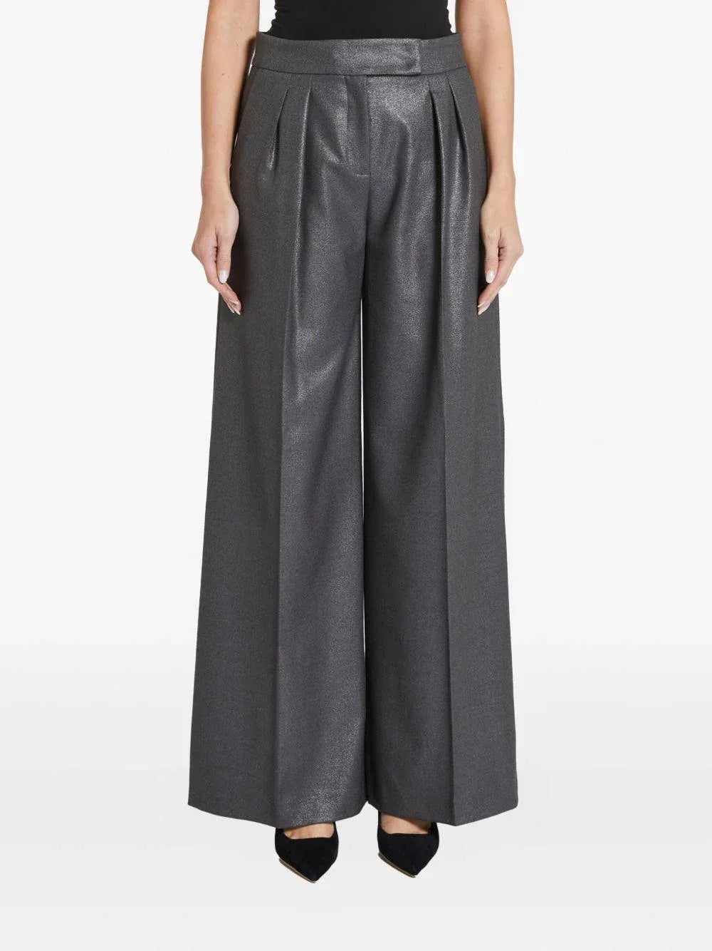 Pantalone Bikini grigio laminato - Preludio Moda