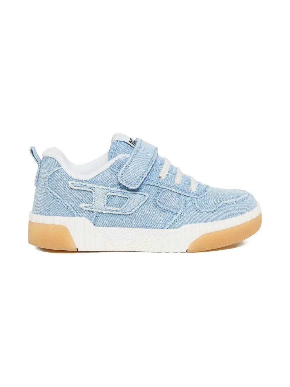 Sneakers denim logo Oval-D - Preludio Moda