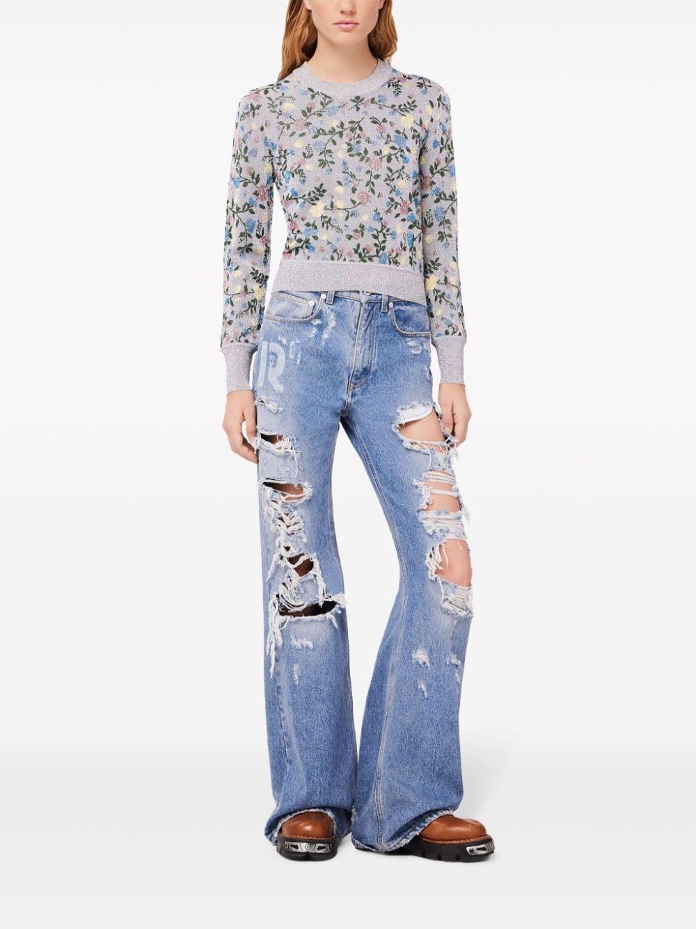 Jeans blu effetto vissuto <BR/> 24PCPA322CO0487 P418 RABANNE