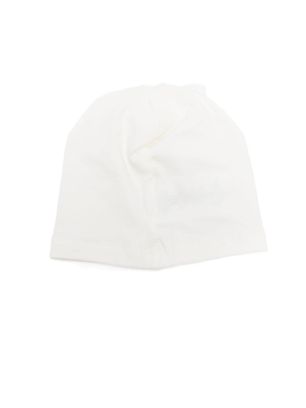Berretto in cotone con logo E26445 OFFWHITE NANAN KIDS
