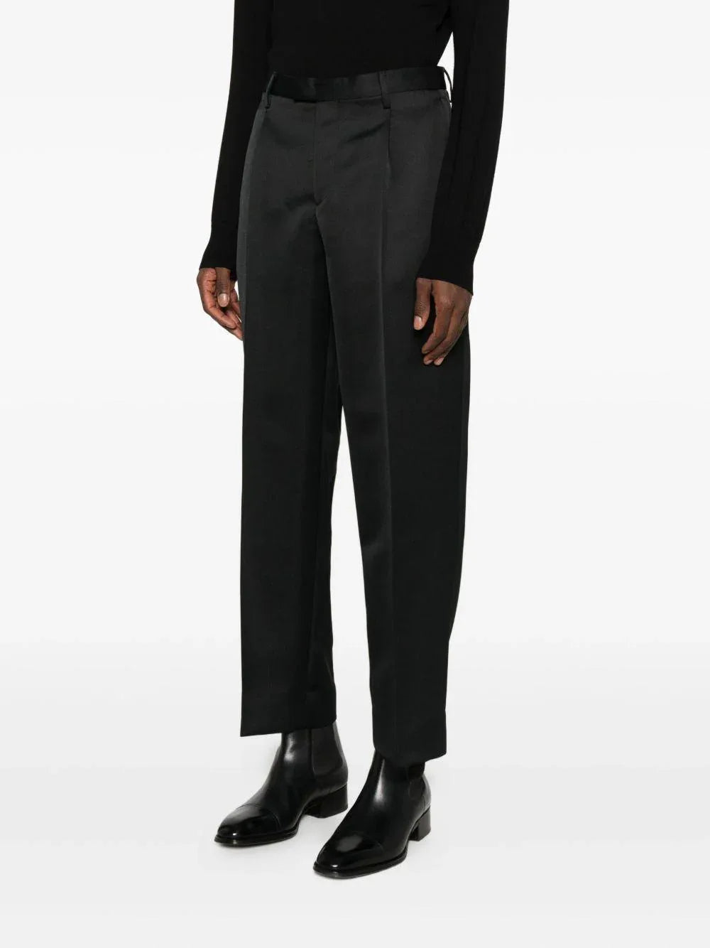 Pantaloni Dritti con Pieghe - Preludio Moda