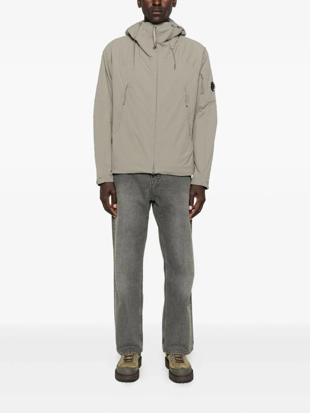 Giacca con Cappuccio e Zip - Preludio Moda