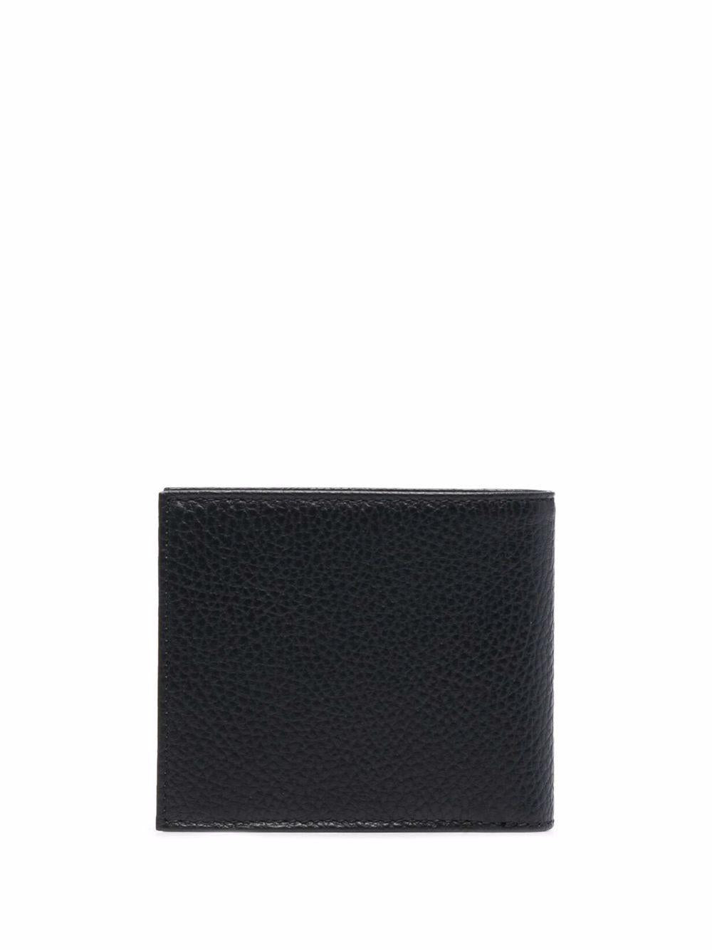 Portafoglio nero texturizzato con slot per carte uomo Armani Y4R167Y068E 80001 EMPORIO ARMANI