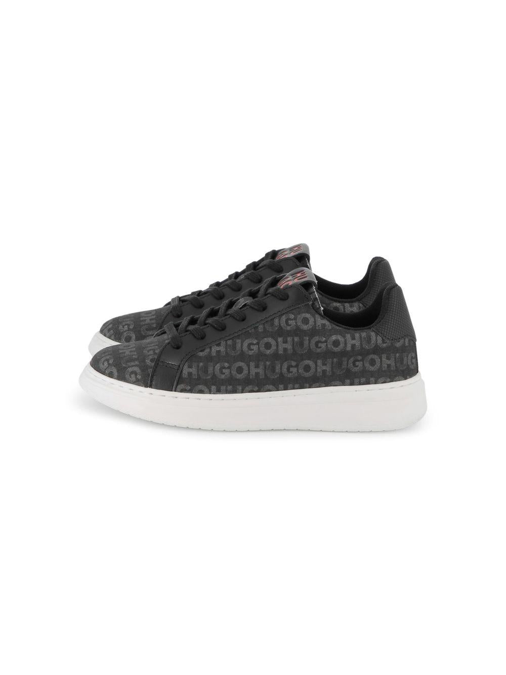 Sneaker nere logo all-over