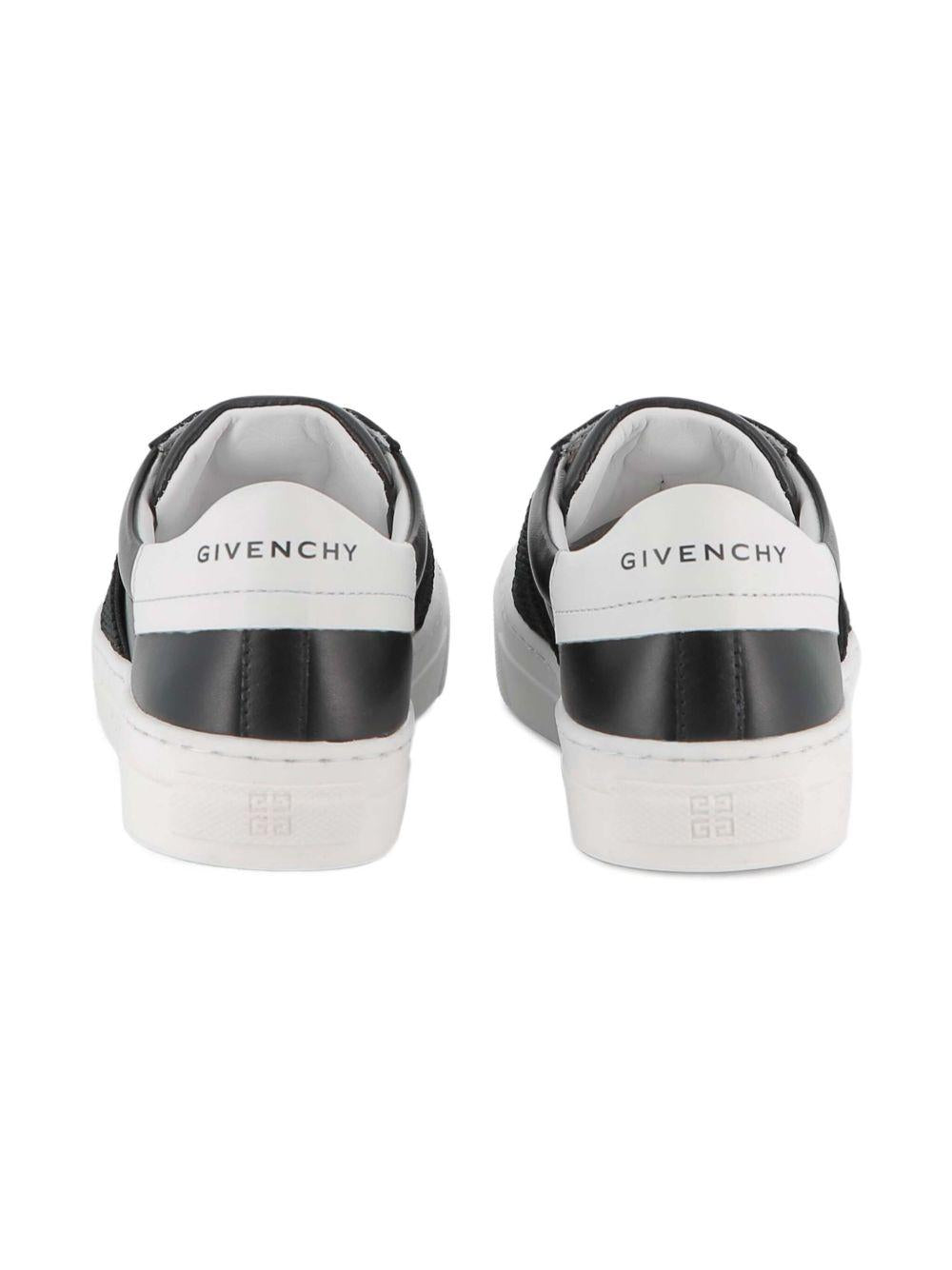 Sneakers Senza Lacci con Inserti a Contrasto H30910 09B GIVENCHY KIDS