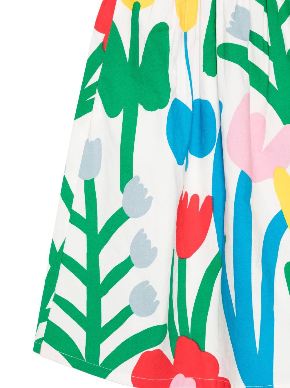 Gonna a ruota stampa floreale TY7A40Z3461 101MC STELLA MCCARTNEY KIDS