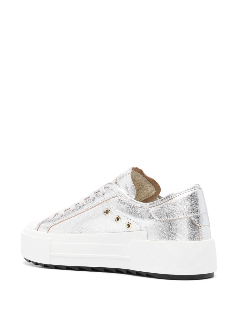 Sneaker Paris Haute argento donna PDLD M001 PHILIPPE MODEL