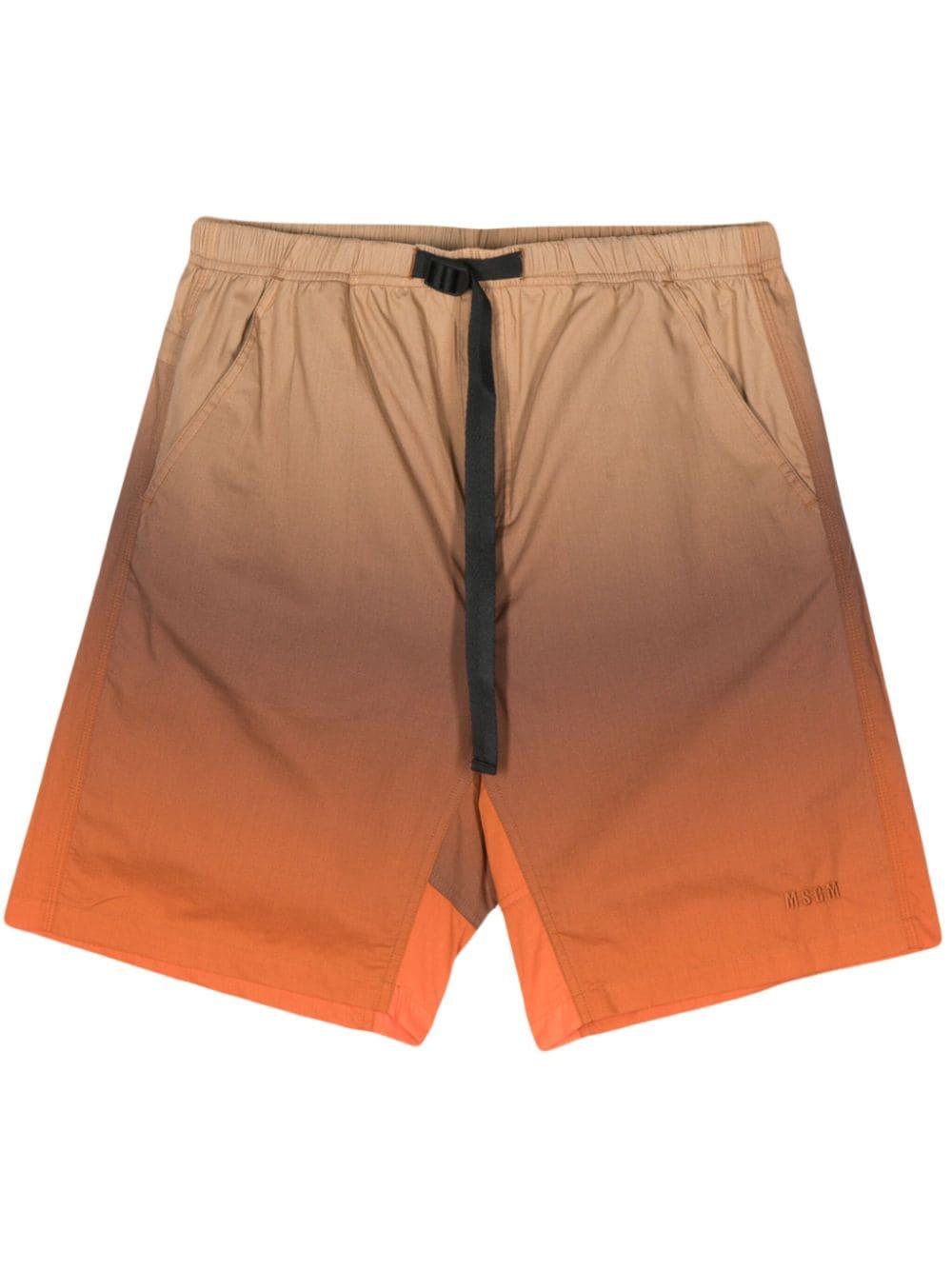 Bermuda beige effetto sfumato 3640MB03X247059 23 MSGM