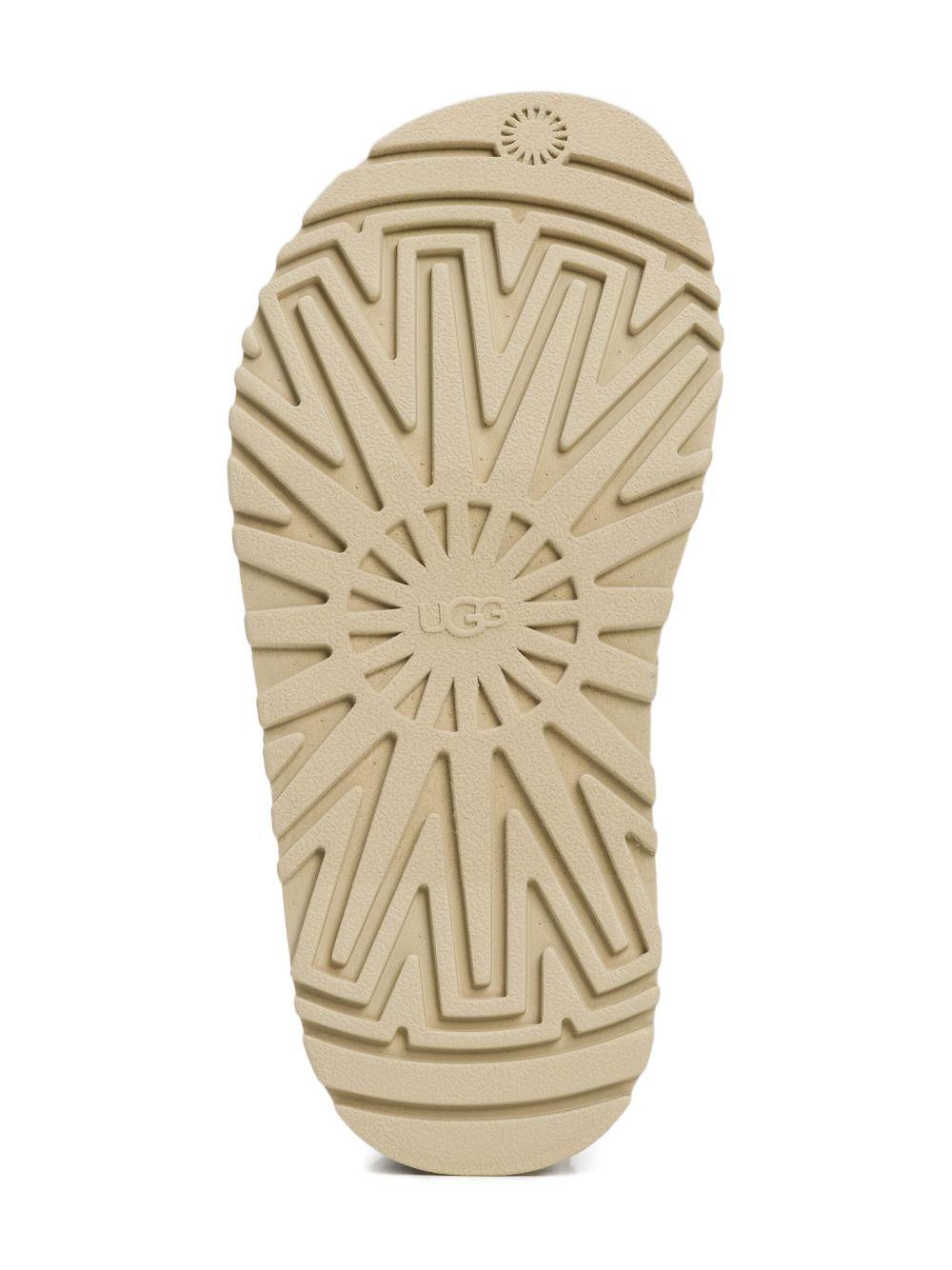 Scarpe bambina grigie in pelle 1152813K SSAL UGG KIDS