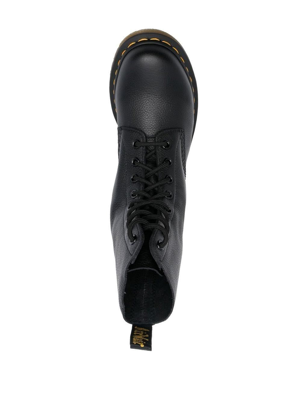 Stivali Pascal in pelle Virginia neri 13512 006 DR.MARTENS