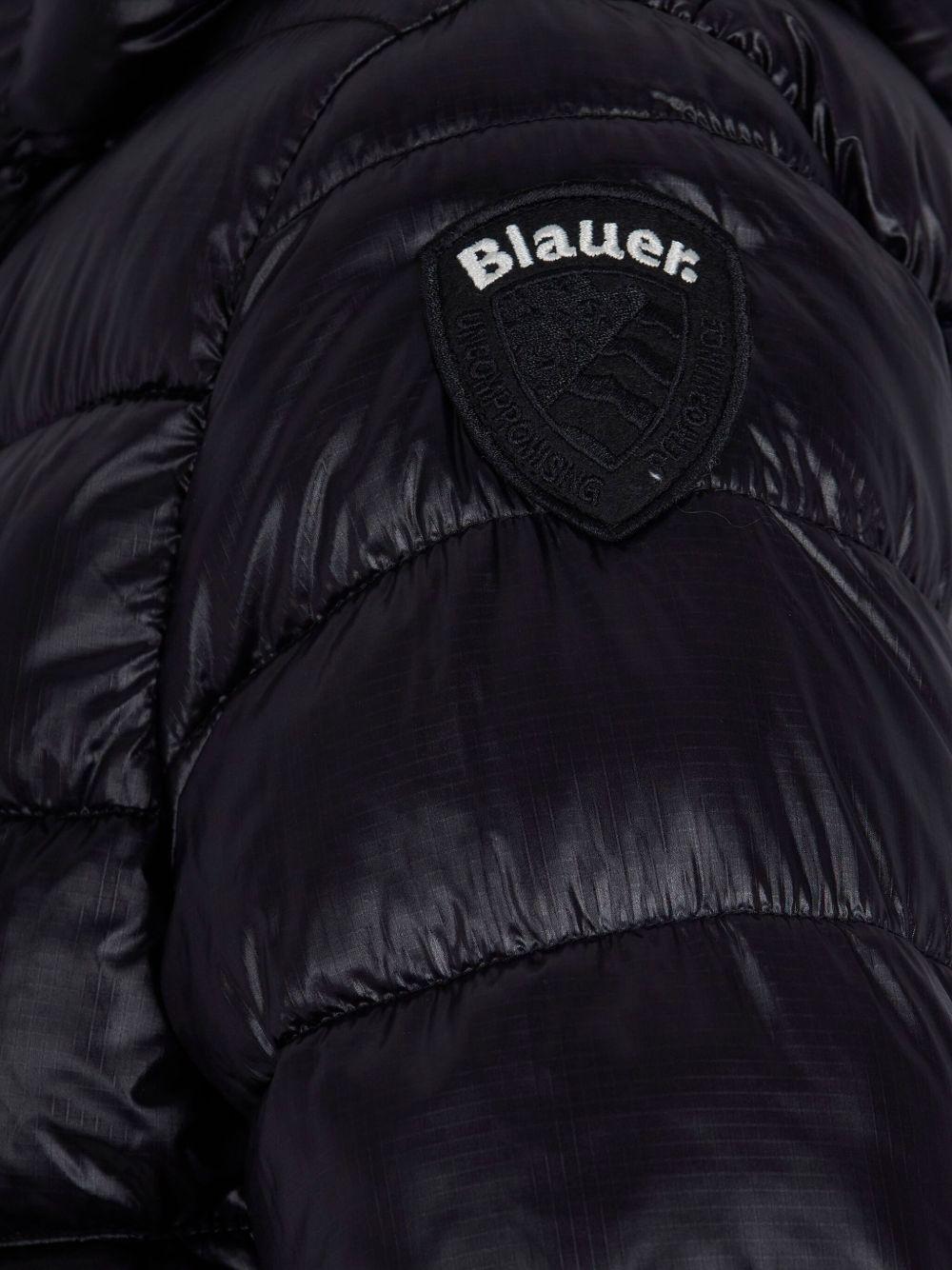 Giubbino con applicazione nero 25WBLDC02072006648 999EI BLAUER