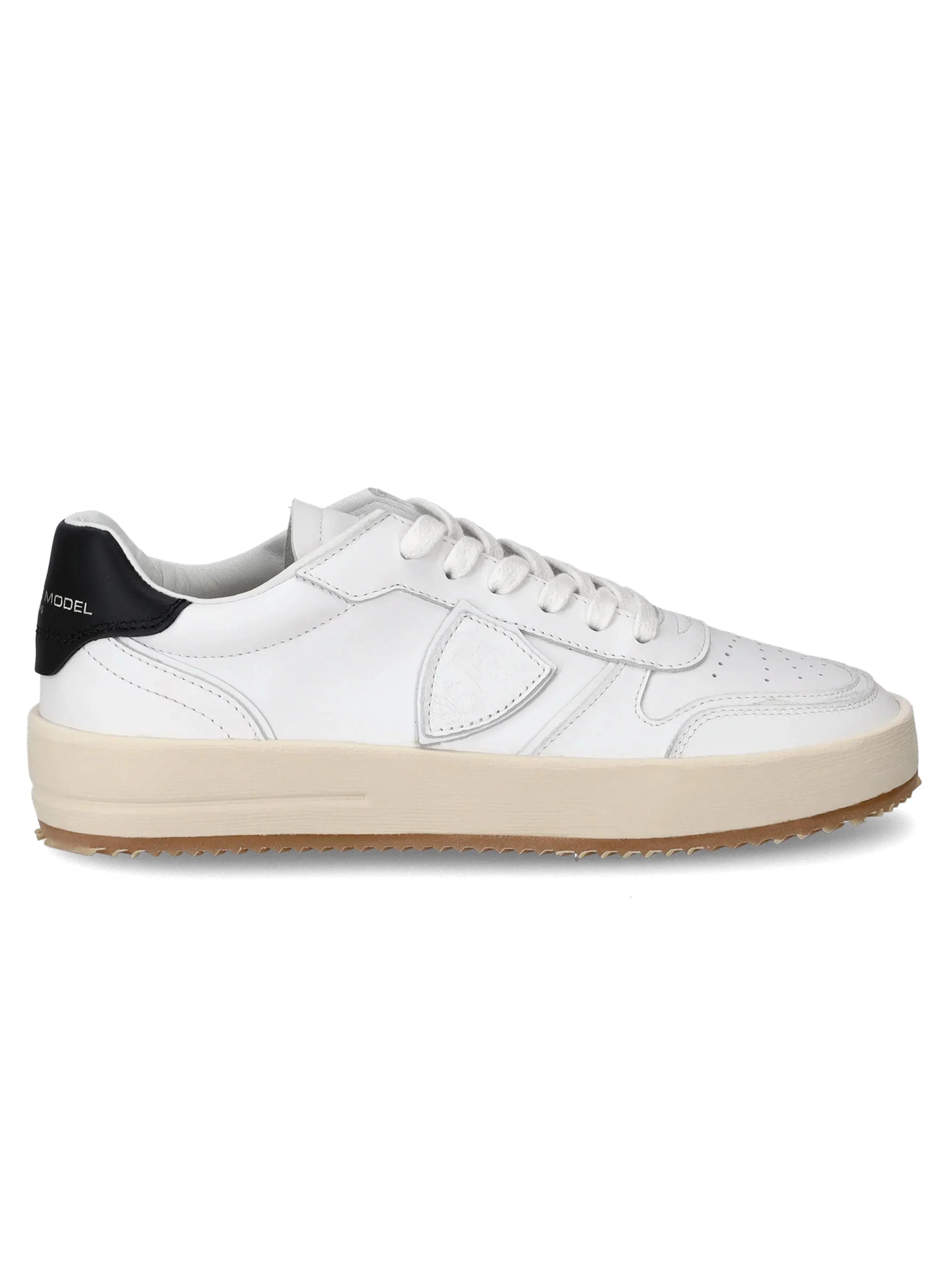 Sneaker Nice bianco/nero donna - Preludio Moda