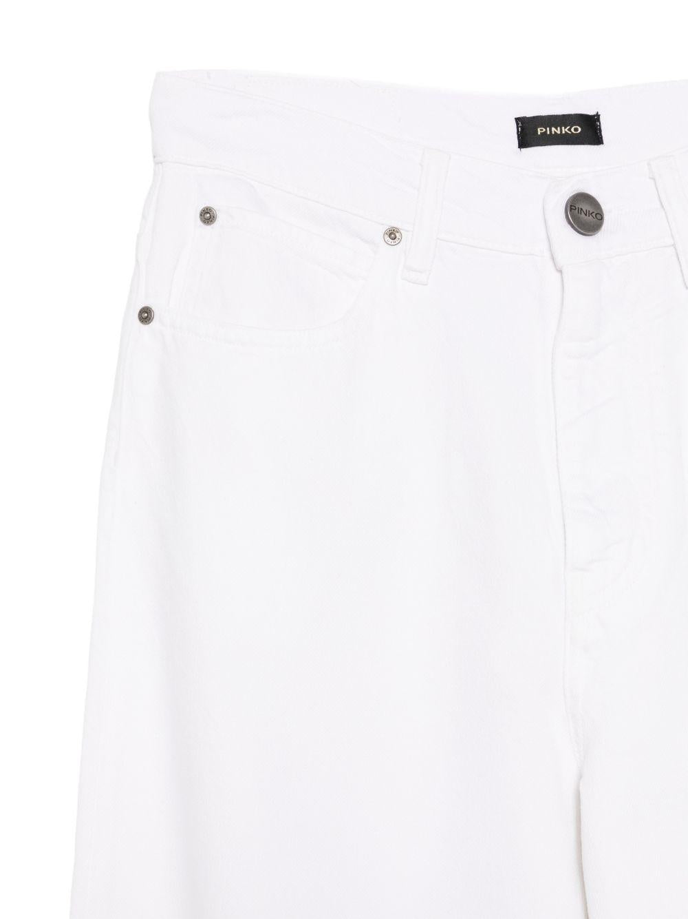 Jeans a vita alta gamba dritta 103857A3E1 Z04 PINKO