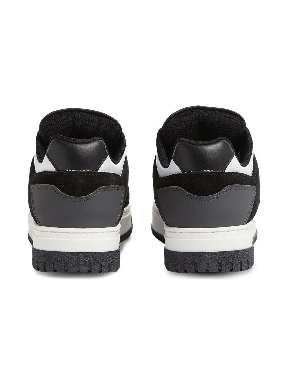 Sneakers a inserti bianche/nere - Preludio Moda