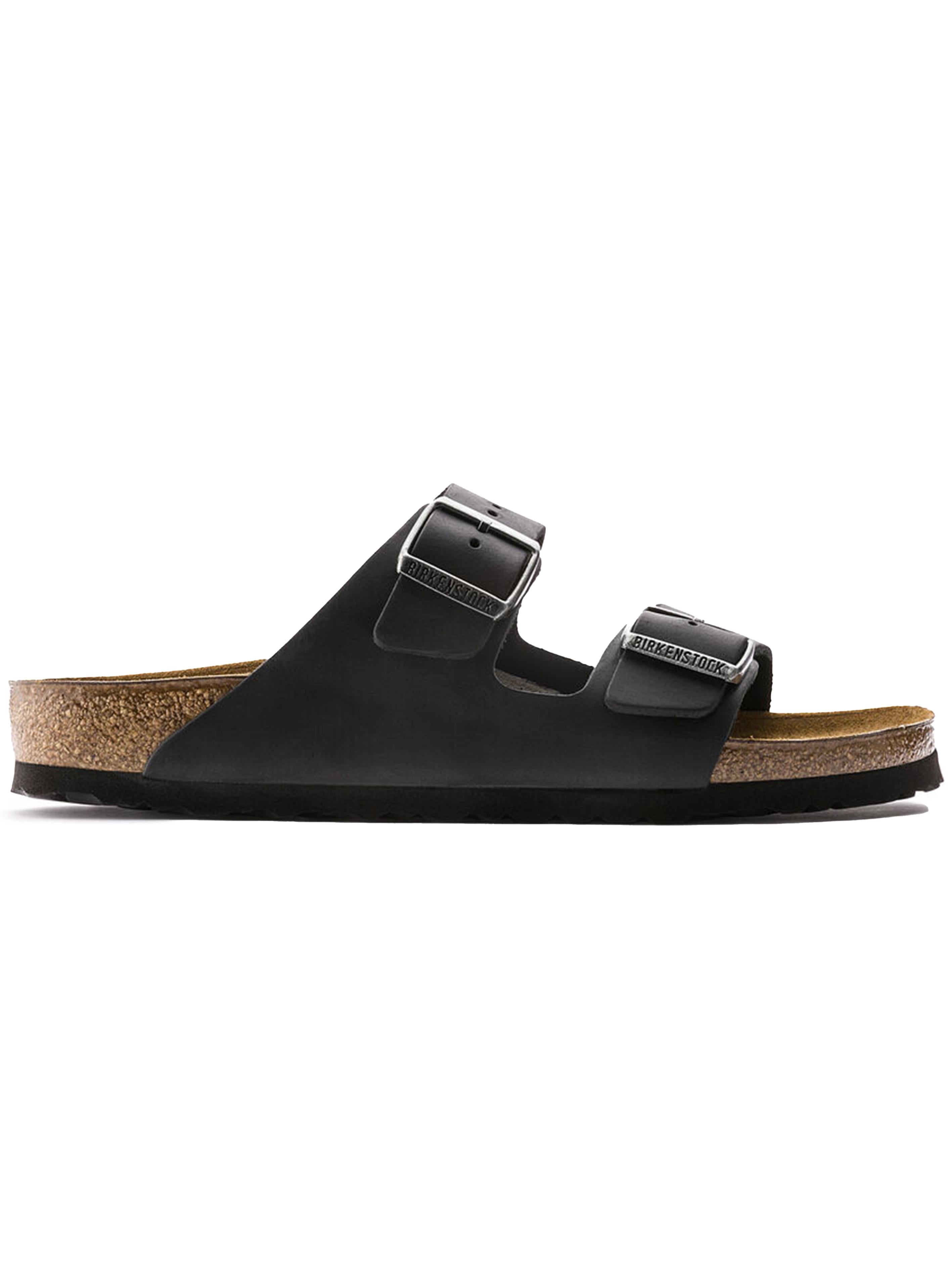 Sandali Arizona pelle oliata neri 0552113 BLACK BIRKENSTOCK