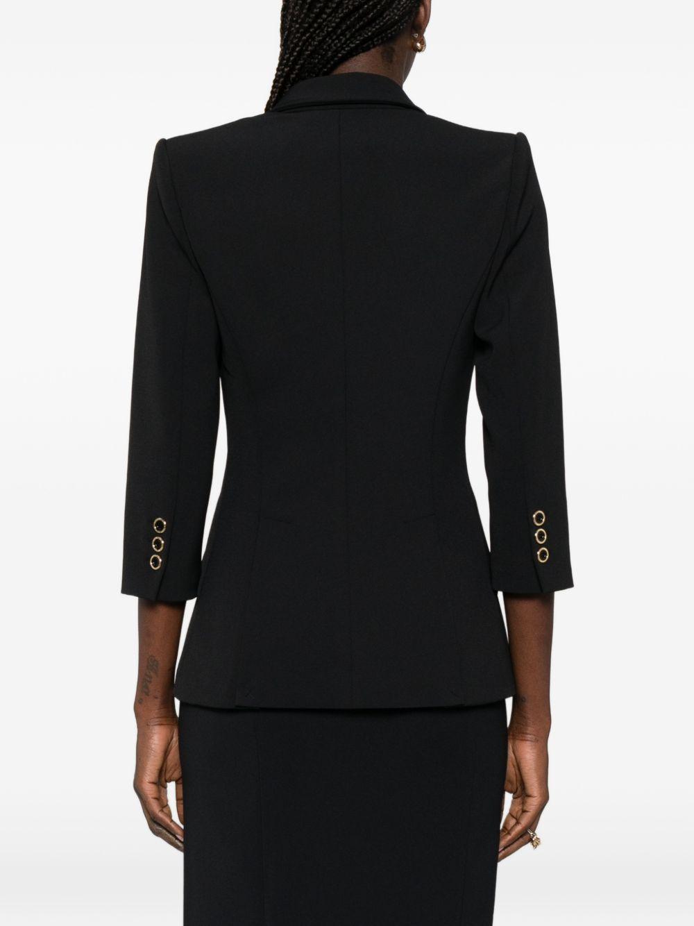 Blazer monopetto con cut-out decorativi GI21561E2 110 ELISABETTA FRANCHI