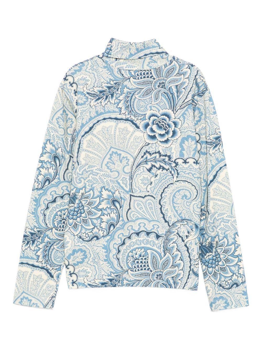 Maglione con Motivo Paisley - Preludio Moda