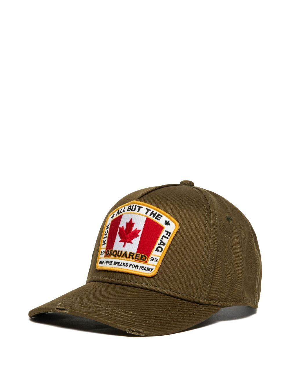 Cappello Canadian Flag DQ3117D00YT DQ518 DSQUARED KIDS