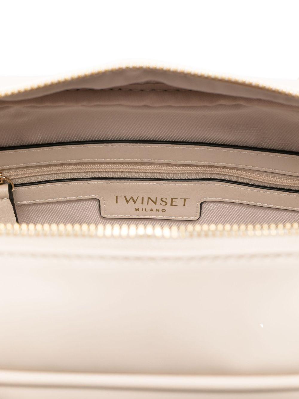 Borsa tote con zip e tracolla rimovibile 252TD8061 12227 TWINSET