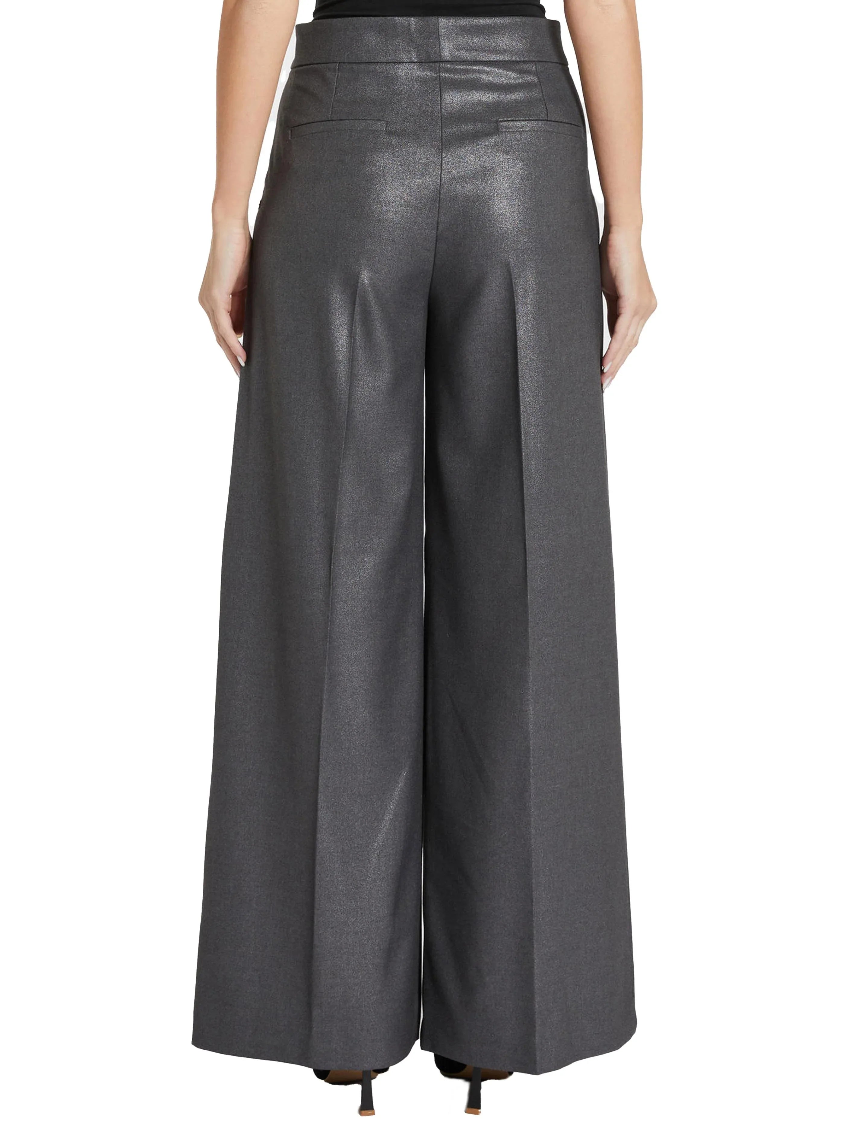 Pantalone Bikini grigio laminato - Preludio Moda