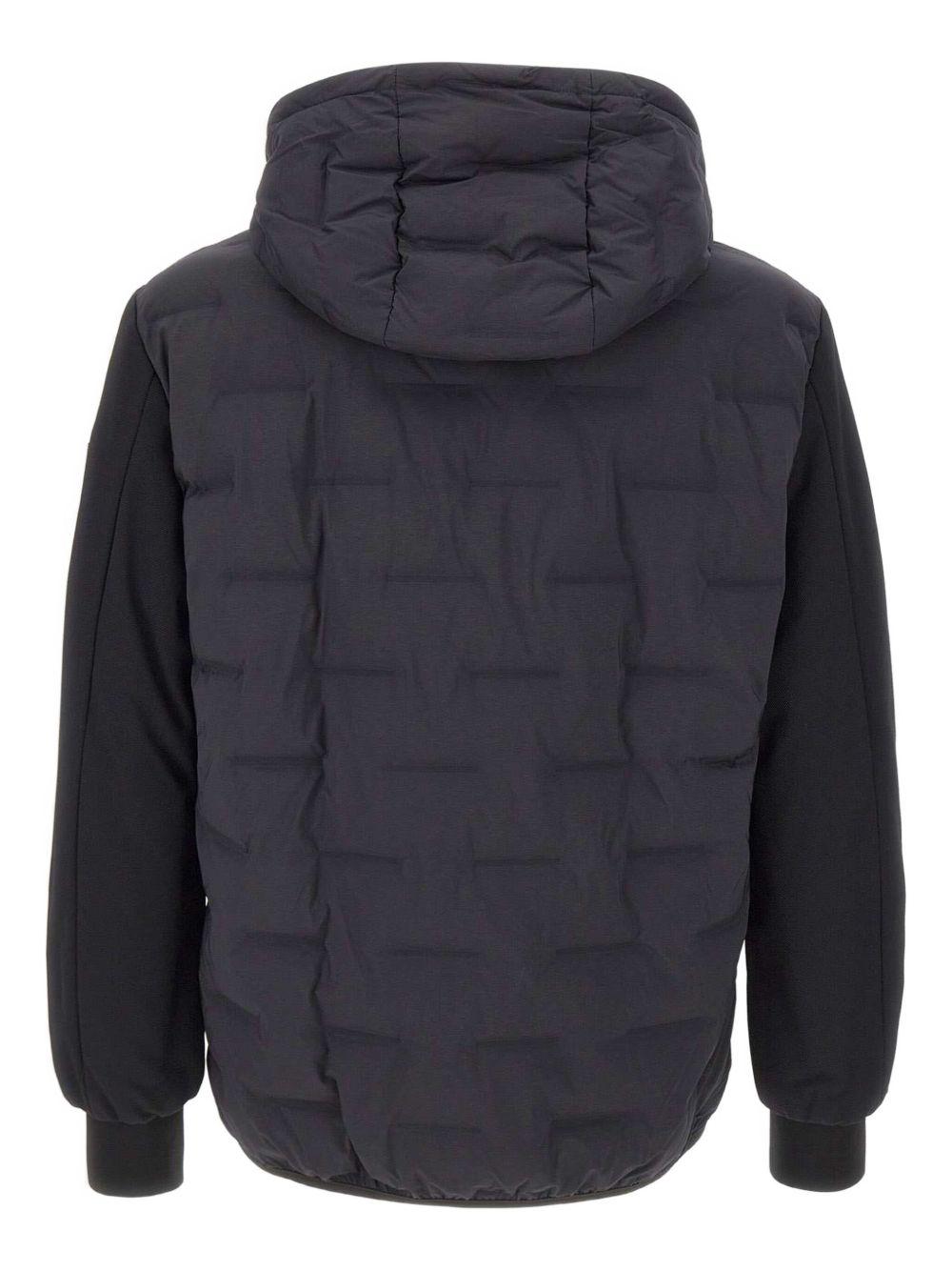 Giacca nero con quilting quadrato PEU520601191802 215NR PEUTEREY