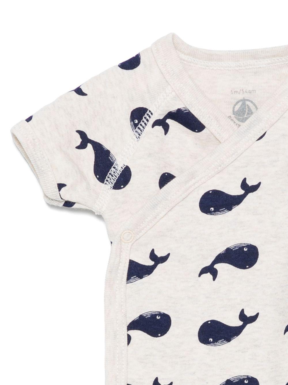 Set beige fantasia neonata (3pz) A0CD1 00 PETIT BATEAU KIDS