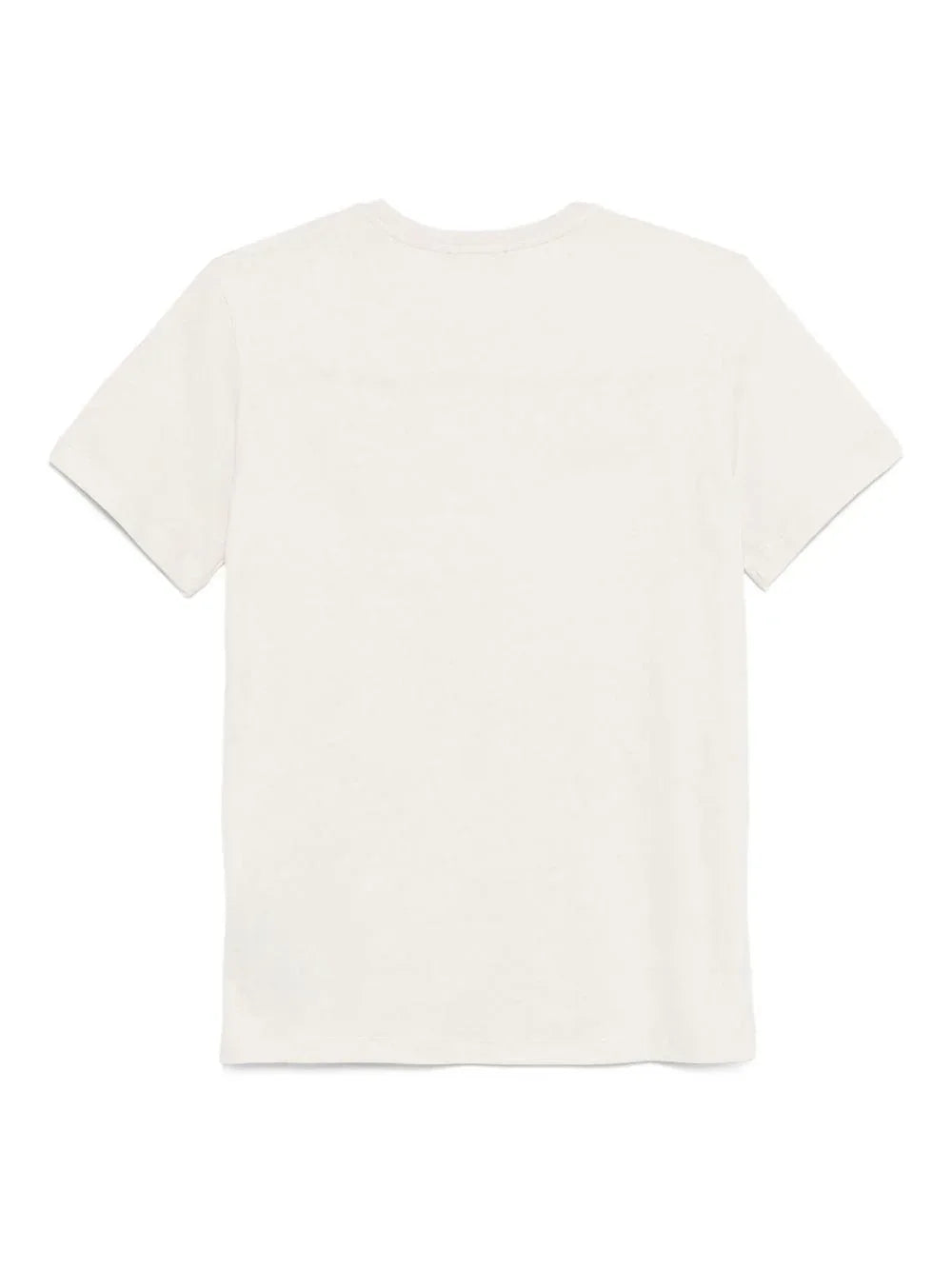 T-shirt Bambina in Cotone Beige con Logo - Preludio Moda