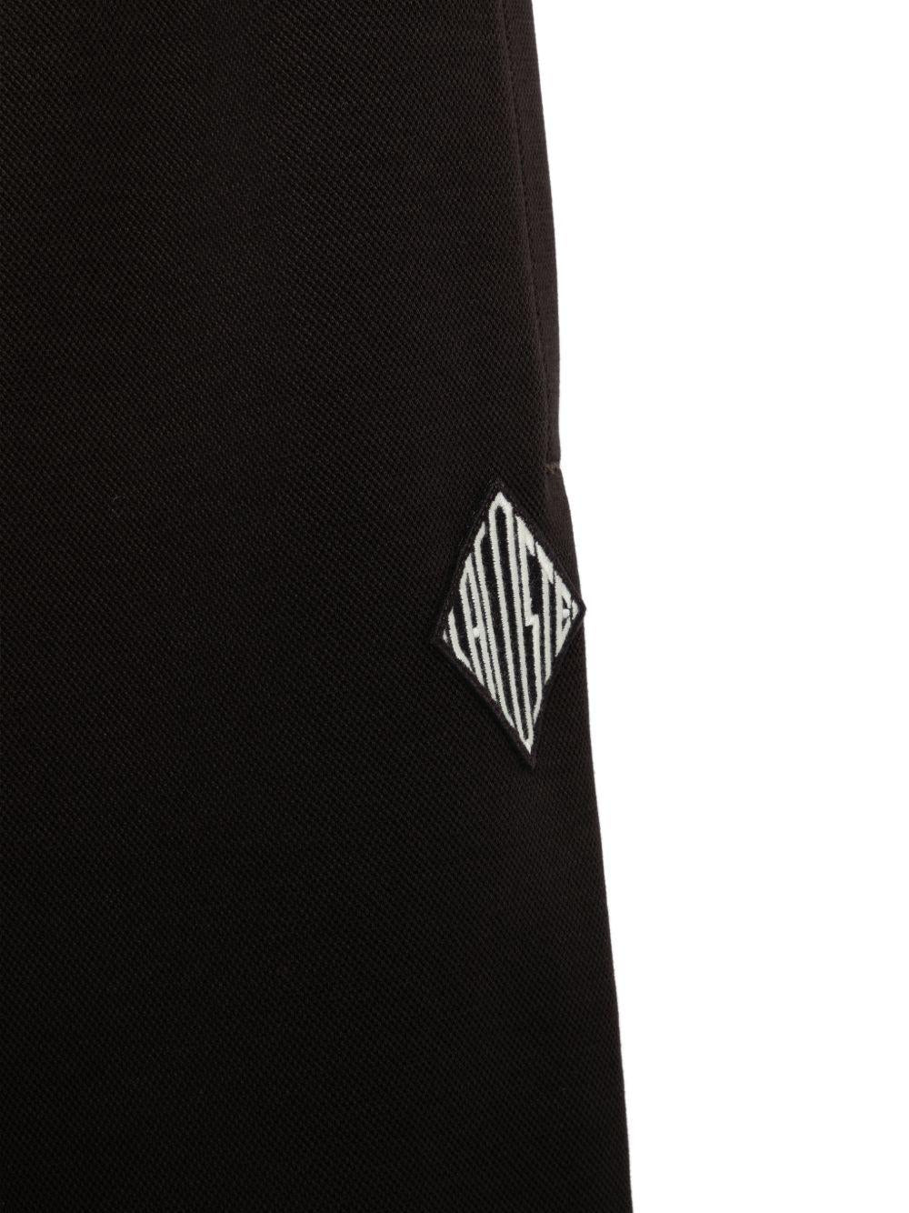 Pantaloni in cotone con orlo elasticizzato XH0033 3LA LACOSTE
