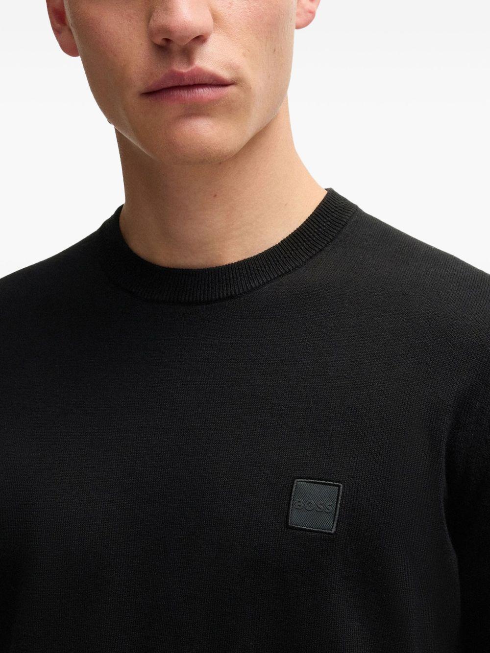 Maglione Kanovano nero 50527583 001 BOSS