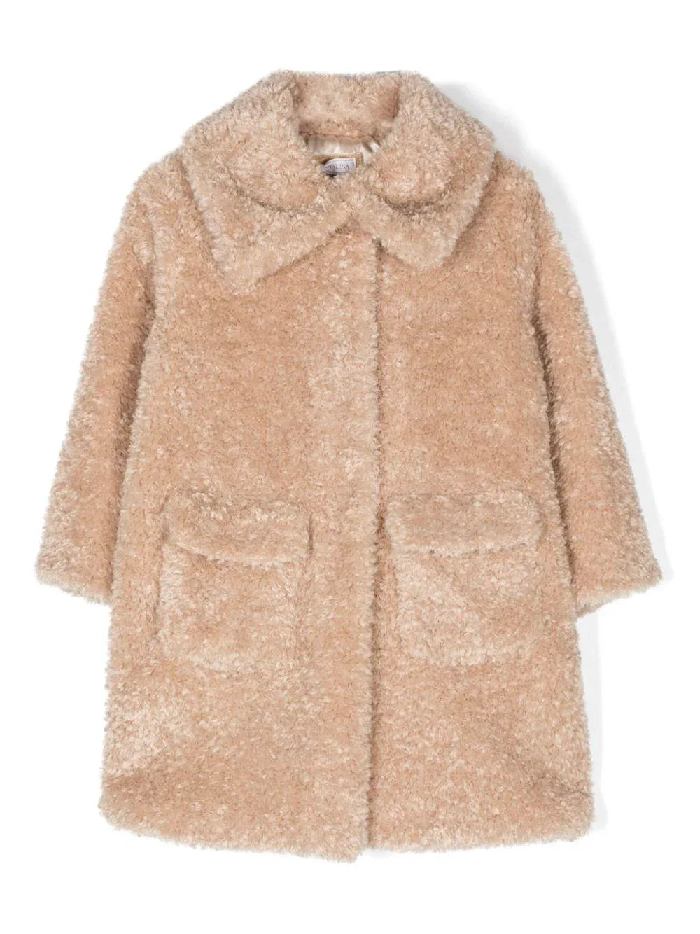 Cappotto shearling beige - Preludio Moda