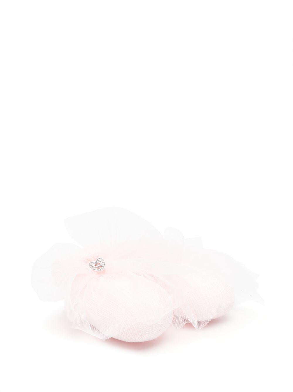 Tutina con tulle e applicazione 35G0047049 0091 MONNALISA KIDS