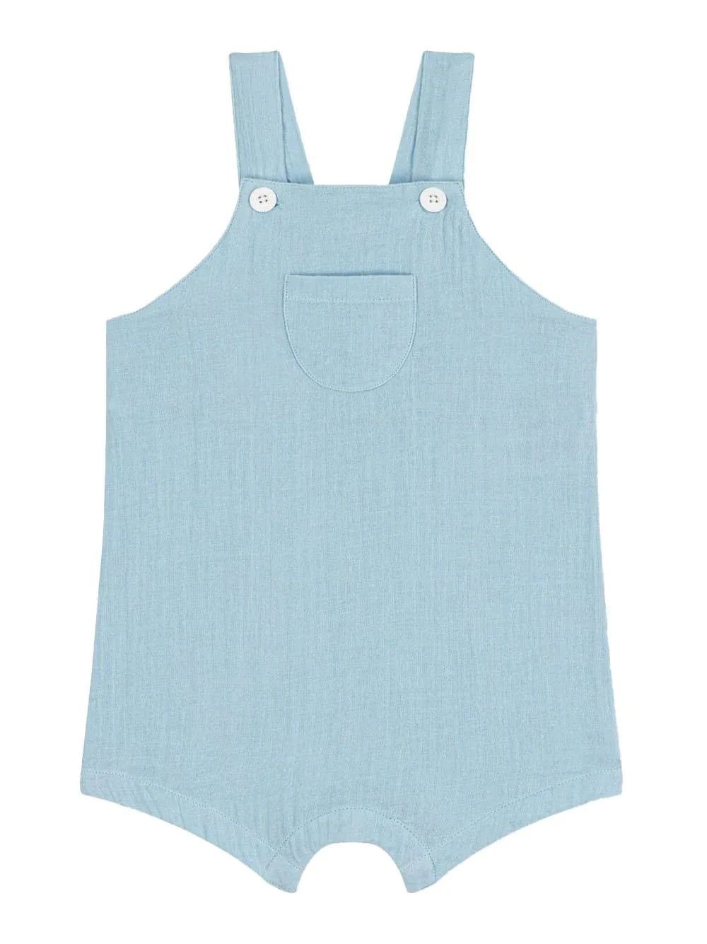 Salopette celeste neonato - Preludio Moda